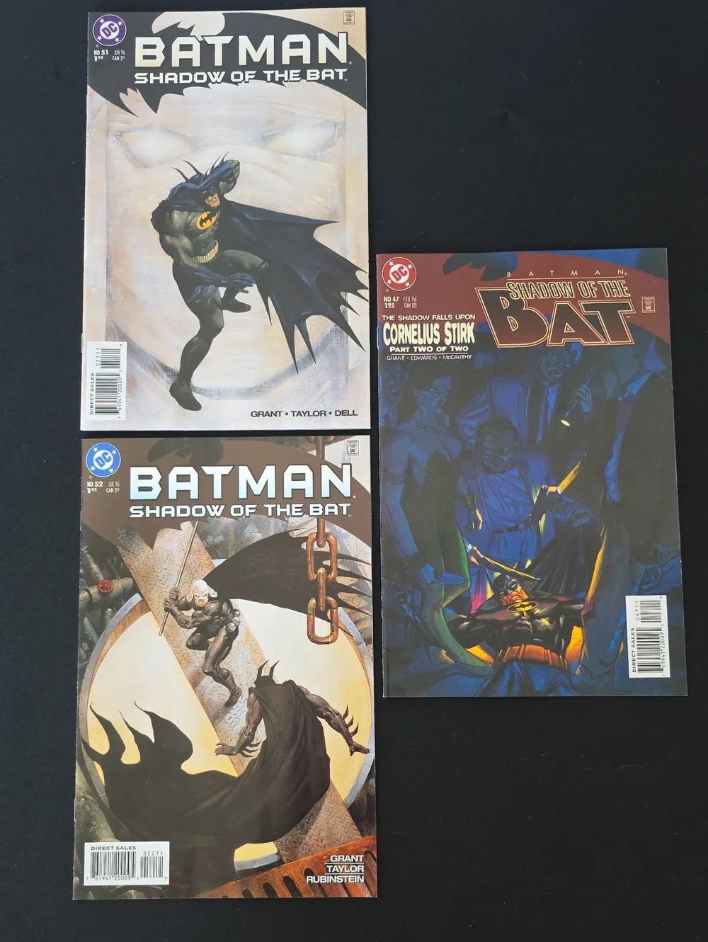 Batman Shadow Of The Bat Comic Books (3)